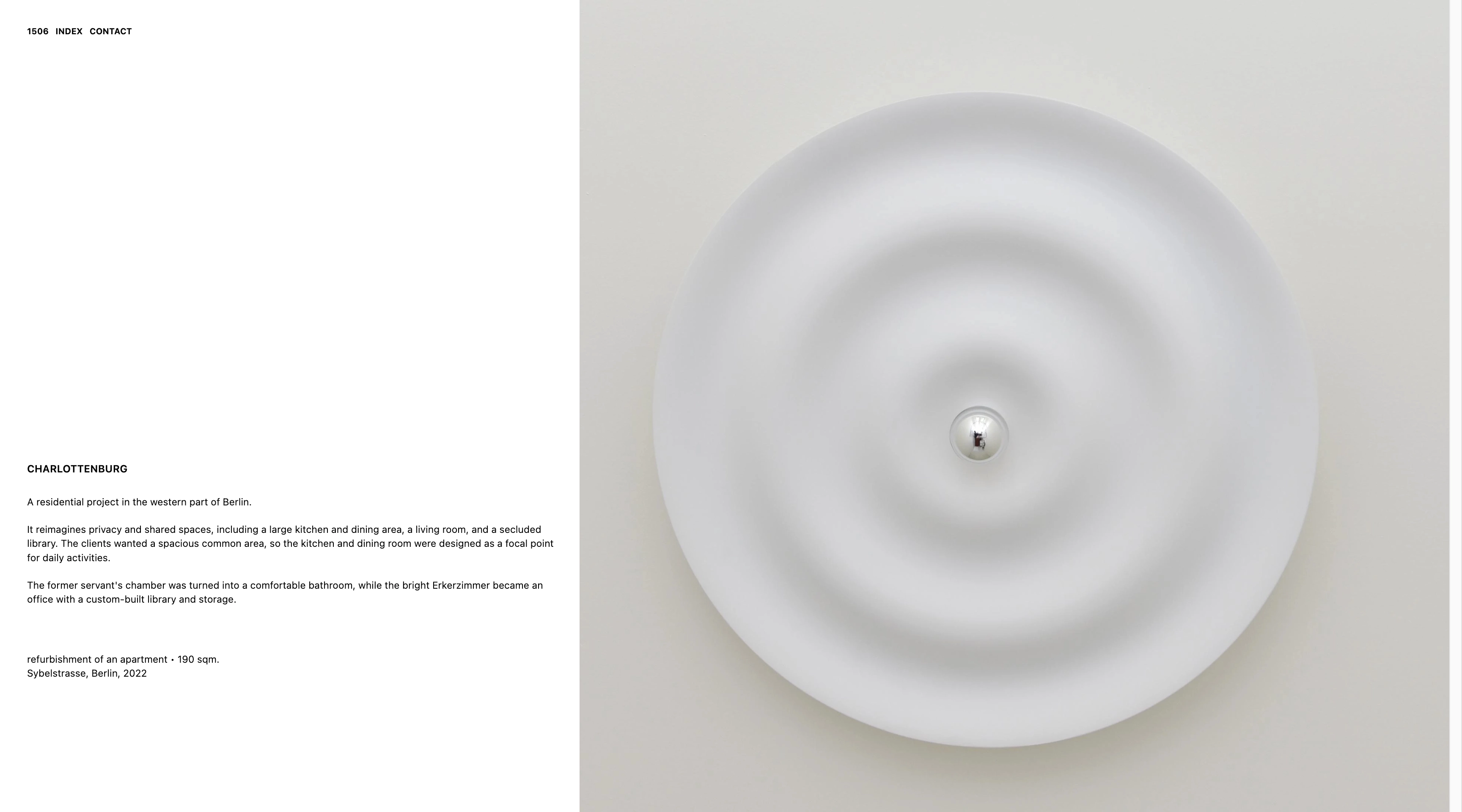 Independent architecture and design practice project